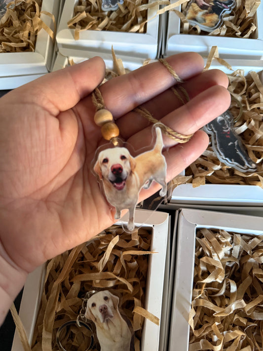 Colgante personalizado para auto