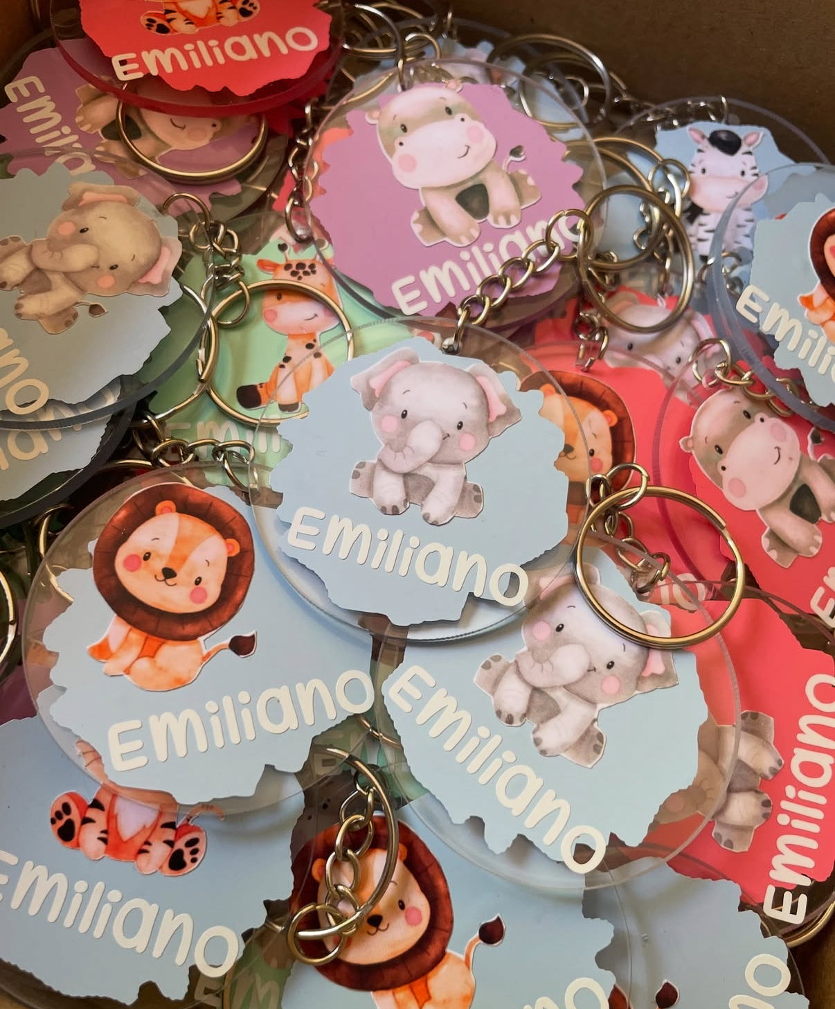 Souvenirs acrílicos personalizados - Mínimo 25 unidades