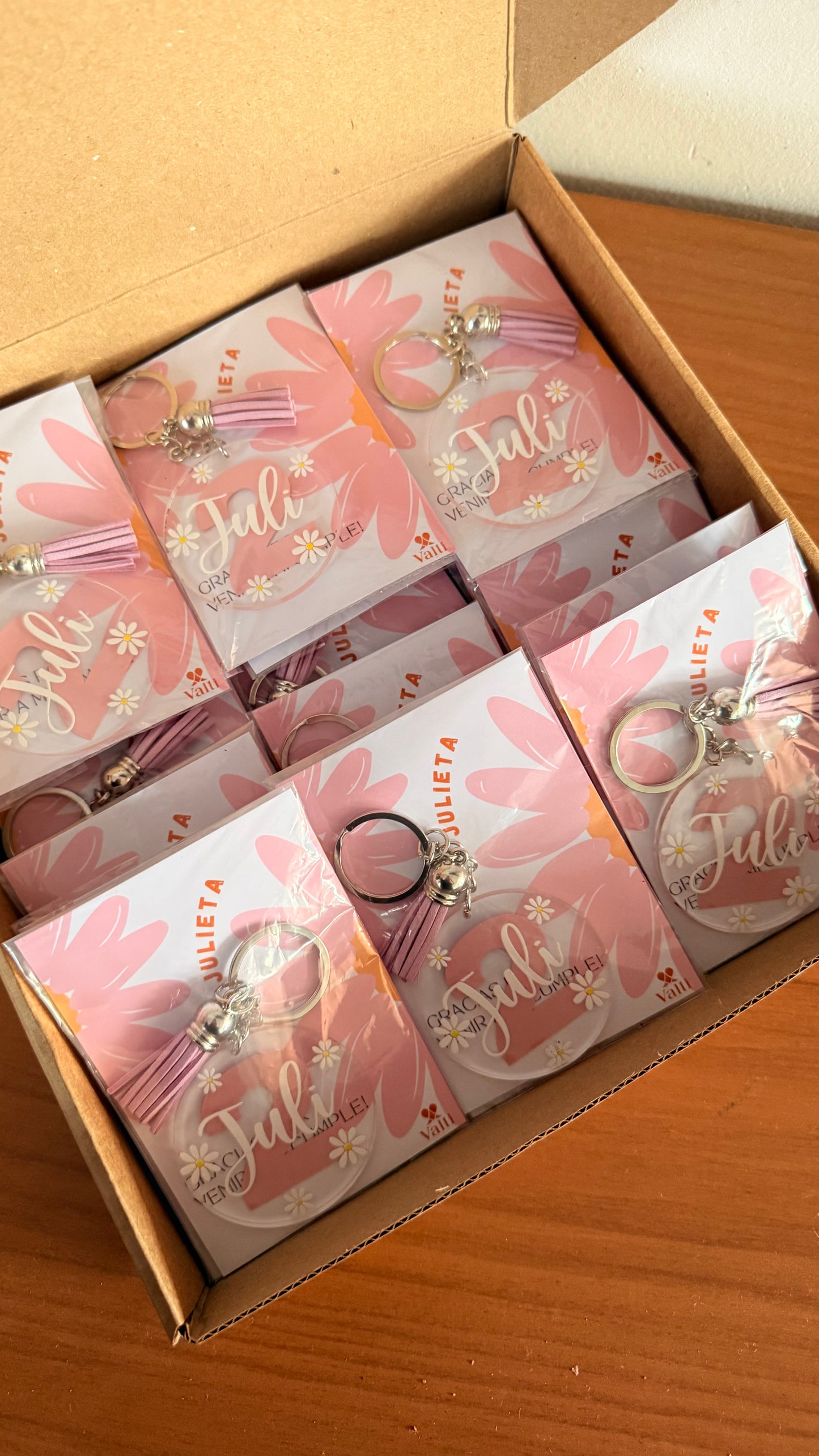 Souvenirs acrílicos personalizados - Mínimo 25 unidades