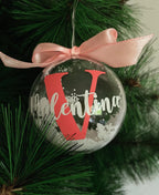 Esferas personalizadas con inicial y nombre