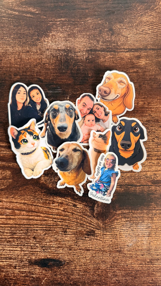 Pack de stickers personalizados