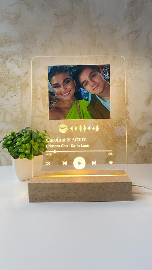 Lámpara Spotify Personalizada