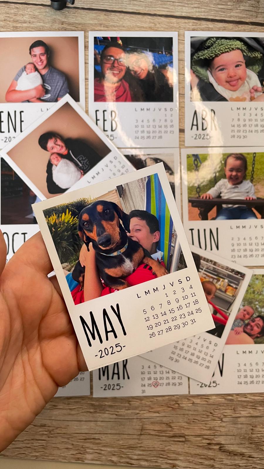 calendario imantado