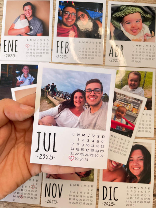 calendario imantado 2025